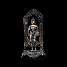 Beautiful Standing Shakyamuni Buddha Statue Bronze Siddhartha Gautama Sakyamuni picture
