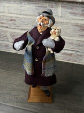 Simpich McNair and Friend Carolers 2005 Handcrafted Figurine dog Very Rare picture