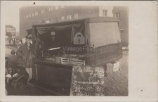Erwin Hansel Freital Mobile Fruit Produce Delivery Truck RPPC 1920s Postcard picture