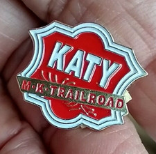 KATY M K railroad Americana Hat pin picture