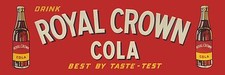 1951 Royal Crown Cola High Quality Metal Magnet 2 x 6 inches 9425 picture