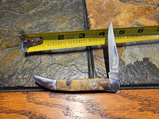 Elk Ridge ER-110 2-Blade Slipjoint Pocketknife Bone Handle 440 SS 2008 picture
