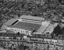 An Aerial View Of The Highbury Stadium Football Ground Home Old Photo picture