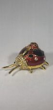 ladybug swarovski crystal trinket jewelrty box picture