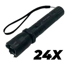 FIGHTSENSE (24PC) High-Power Aluminum LED Flashlight, 3-Mode Bright Light picture
