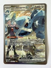 Steven's Metagross EX 289/217 Secret Rare Full Art Holo 340HP English picture