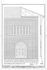 Photo:Cambria Iron Original Building Entrance Bay Detail 1873 Johnstown PA picture