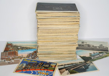 Vintage POSTCARDS Lot 500 USA Views Standard Size Linen & Older Huge Post Cards picture