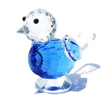 Crystal Bluebird of Happiness Collectible Figurines Glass Animal Figurine for Ta picture