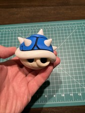 3D Printed Mario Kart Blue Shell Nintendo Model Display Fan Art picture