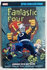 FANTASTIC FOUR EPIC COLLECTION VOL 23 NOBODY GETS OUT ALIVE TPB RARE HTF OOP picture