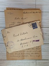1947 Post-WWII Germany Letters & Envelopes Dortmund Black Market & Care Package picture