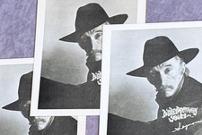 3-Vintage SEYMOUR Promotional Cards Los Angeles CA TV Horror Host MONSTER MOVIES picture