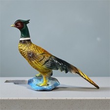 Vintage Porcelain Ring-Necked Pheasant Figurine 12.5