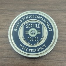 Seattle Police Precinct Commander Challenge Coin picture