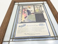 1920's PAPER AD 2 Sided Silverware 1847 Rogers Bros & The Baker R&L Company picture