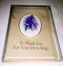 Vintage 1970 Hallmark Friendship Sachet Booklet In Box, Thank You Gift, Keepsake picture
