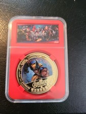 Avengers-Wolverine-24K Gold Plated..Stan Lee Tribute Collectors Coin. Slabbed picture