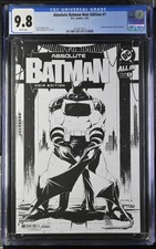 Absolute Batman Noir Edition #1 CGC 9.8 (2025) Dragotta Black & White picture