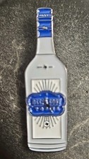 VTG Sikver Toned Deep Eddy Vodka Hat Lapel Pinback  picture