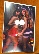 Velma & Daphne Cosplay Naughty By Oksi BooKooComix Bigg Pigg Exclusive picture