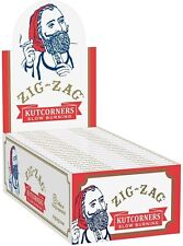ZIG ZAG Kutcorners Rolling Papers 70 MM 24 Booklets 32 Papers (1 Free Lighter) picture