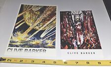 Clive Barker 2 Different Art GALLERY Promo CARDS RARE picture
