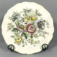 Vintage Johnson Bros. China Sheraton Floral Pattern Saucer picture