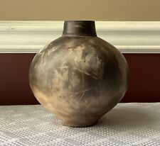 Vintage Michael Brostko American Pottery Vase, Signed, 7
