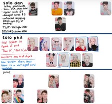 Dan and Phil Season 2 Photocards picture