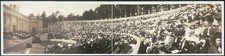 Berkeley CA 1906 Greek Theatre Fifth Symphony Concert Panoramic Audience picture