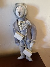 1986 GLADYS BOALT GHOST OF JACOB MARLEY SIGNED CHRISTMAS ORNAMENT picture