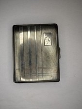 Antique Sterling Silver Art Deco 1920s Hohmann  Katz Cigarette Case RWR  G2U picture
