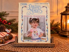 Vintage 1996 Precious Moments Iron On Transfers Book 2 Leisure Arts 1697 Unused picture