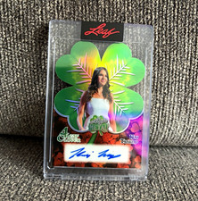 Leaf Metal 2026 4 Leaf Clover Kai Trump Auto 4/4 Card picture