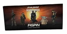 FiGPiN 2020 Star Wars Mandalorian Box Set 5 Pins Grogu Din Djarin#141769 picture