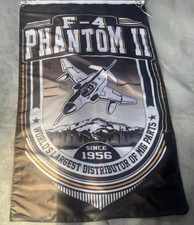 USAF U.S. Navy F-4 Phantom II 3x5 ft Single-Sided Flag Banner picture