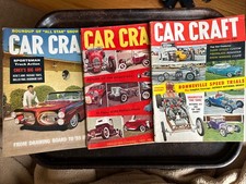 Car Craft Magazines Lot of 3 December 1960, June 1960, July 1961 picture