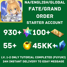 [NA] Fate Grand Order NA Starter 930+ SQ+ 100+ Ticket picture