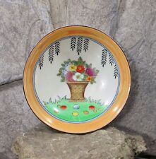 Vintage Meito Japan Peach Luster Hand Painted Bowl picture