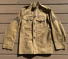WW1 era USMC Model 1912 Khaki Summer Tunic Jacket US Marine Corps M1912 NAMED picture