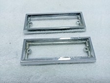 OEM 1965-1972 Dodge Plymouth Door Light Chrome Bezels Mopar 2572776 Nice picture