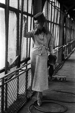 Portrait of Jeanne Moreau the set of Mata Hari agent H21 September- Old Photo picture