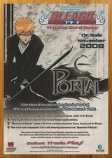 2008 Bleach TCG Portal Print Ad/Poster Official Manga Anime CCG Cards Game Art picture