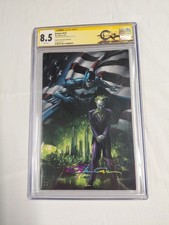 Batman #614 CGC 8.5 SS Clayton Crain Signed Multi-Color Infinity Sig Edition B picture