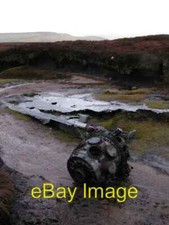 Photo 6x4 Liberator bomber wreck, Mill Hill Chunal The remains of B-24J L c2005 picture