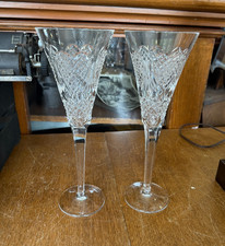 Waterford Crystal Wedding Heirloom Collection Champagne Flutes picture
