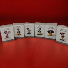 Hallmark Keepsake Ornaments Disney 12 Months Of Fun Lot Of 6 Mickey Minnie Pluto picture