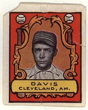 Photo:Davis Cleveland Naps 1911 Baseball Portrait Helmar Stamps picture