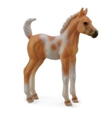 Breyer Horses Corral Pals Palomino Pinto Standing Foal #88669 Tobiano Paint picture